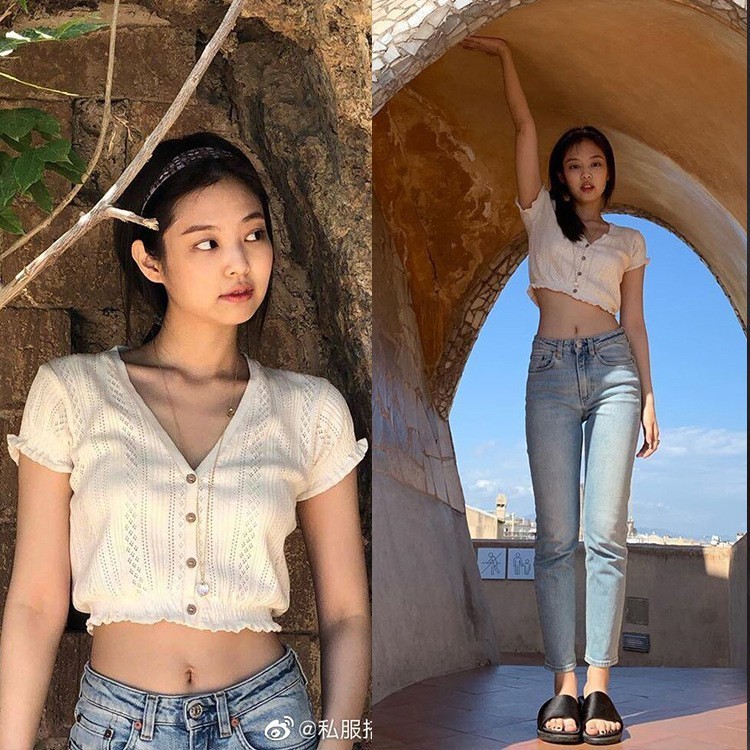 Mix do voi croptop don gian ma dep nhu Jennie (BlackPink)-Hinh-6