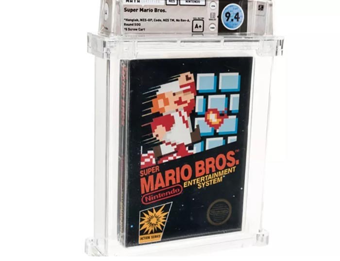 Ban sao niem phong Super Mario Bros 1985 pha ky luc