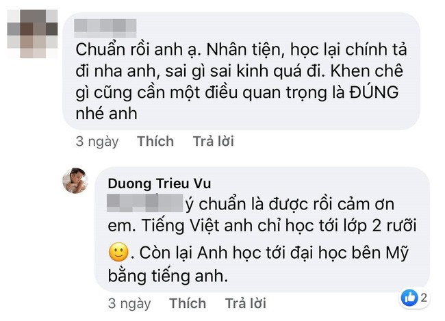 Duong Trieu Vu phan bac khi bi bat be loi chinh ta