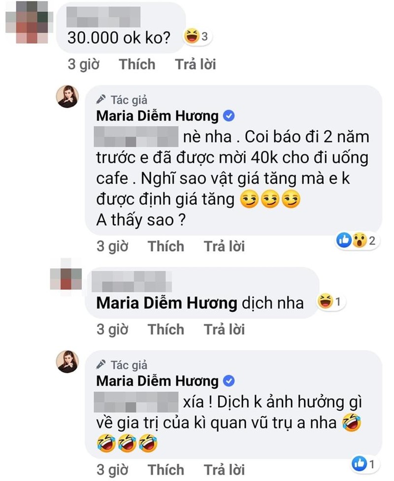 Diem Huong: '2 nam truoc moi toi di uong ca phe da 40.000 USD'