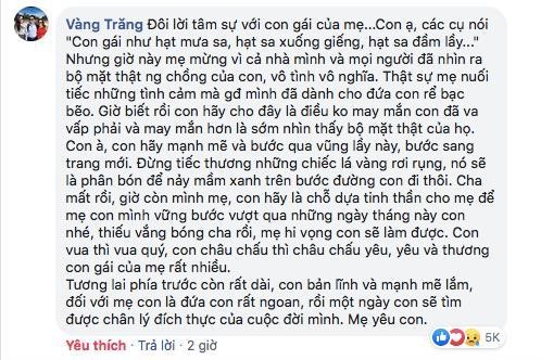 Me Au Ha My xuc dong chia se noi buon hon nhan cua con gai-Hinh-2