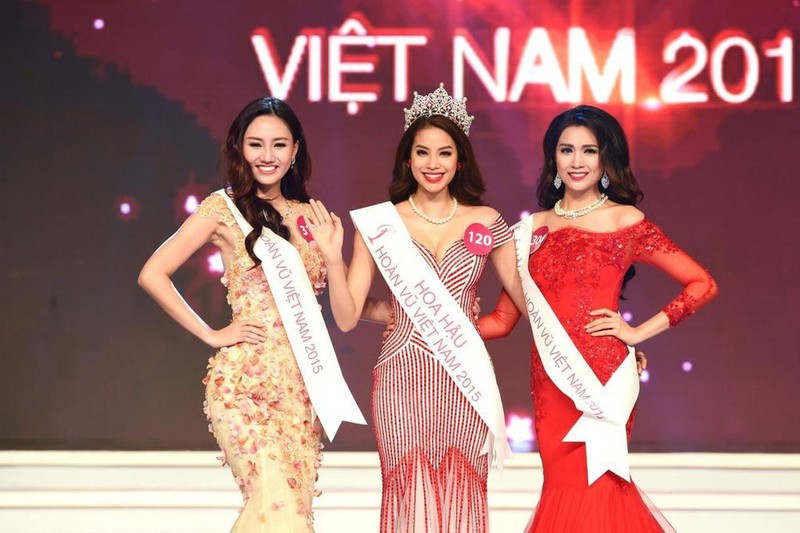 Top 3 Hoa hau Hoan vu Viet Nam 2015 sau 5 nam dang quang