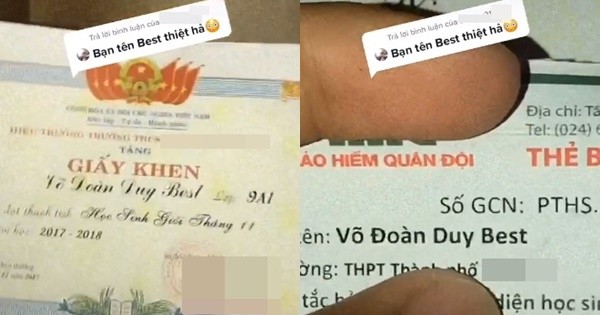 Nam sinh duoc bo dat cho cai ten sieu doc