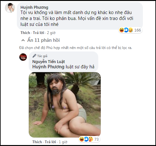 Phan ung cua Huynh Phuong khi bi Tien Luat to chom kinh hieu-Hinh-2