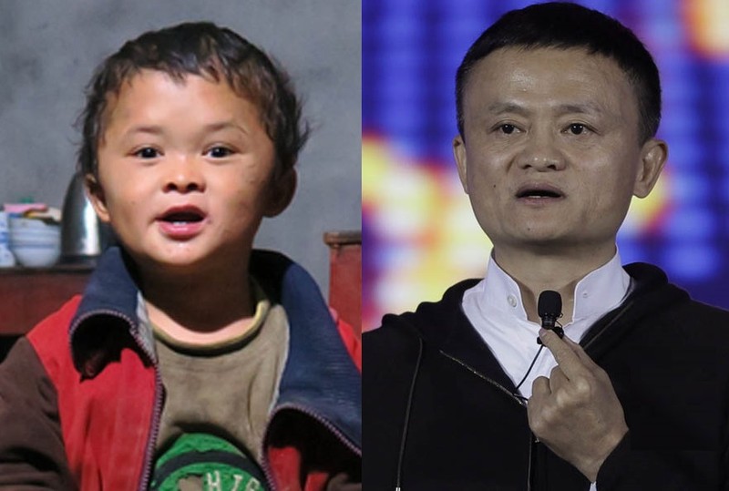 Cau be co khuon mat giong Jack Ma gio ra sao?