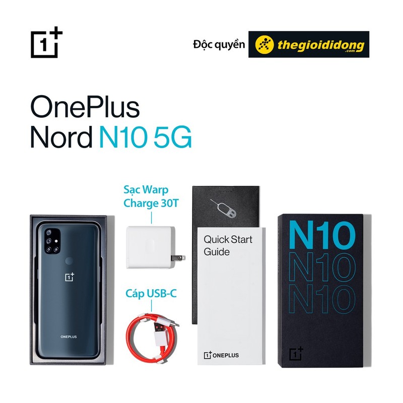 OnePlus Nord N10 5G ra mat tai Viet Nam