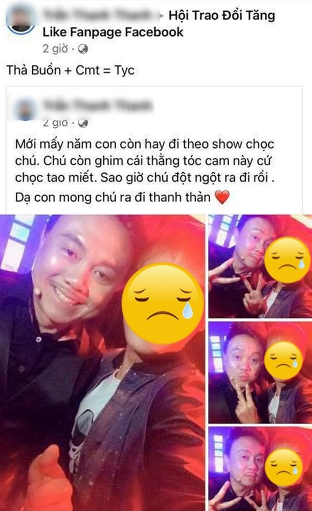 Facebooker dang anh tiec thuong nghe si Chi Tai loi dung cau view-Hinh-2