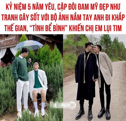 Cap doi dam my gay sot voi chuyen tinh 5 nam