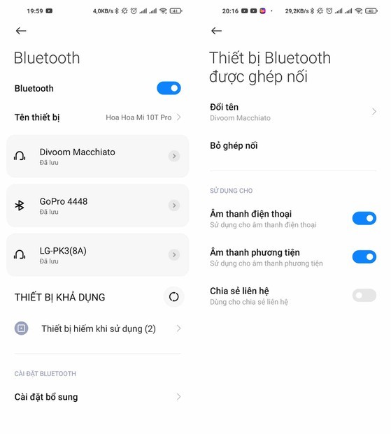 Lam the nao khi dien thoai khong the ket noi Bluetooth