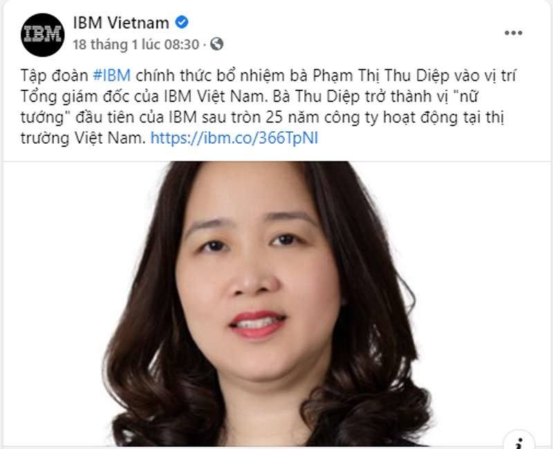 Nu tuong Viet vao Top lanh dao tap doan toan cau