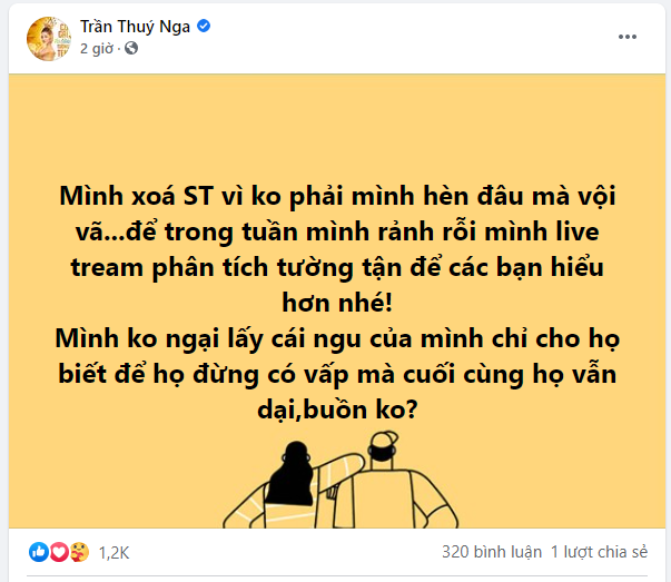 Ban vo cu Hoang Anh dap tra Thuy Nga sau status day do-Hinh-6