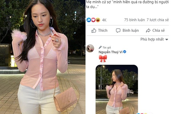 Du ai noi nga noi nghieng Thuy Vi van dam me ao lo noi y