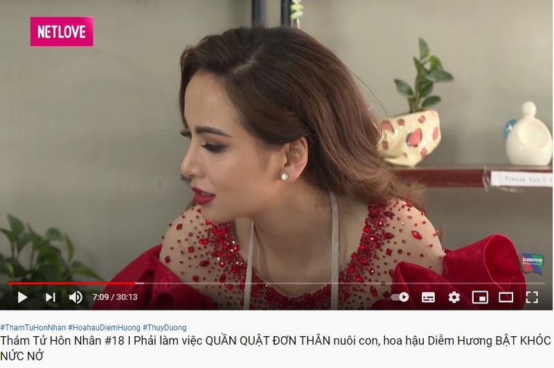 Lo bang chung hoa hau Diem Huong ly hon chong thu 2