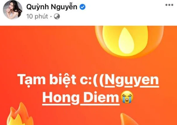 Quynh Kool bi chi trich gay gat khi viet status ve Hong Diem