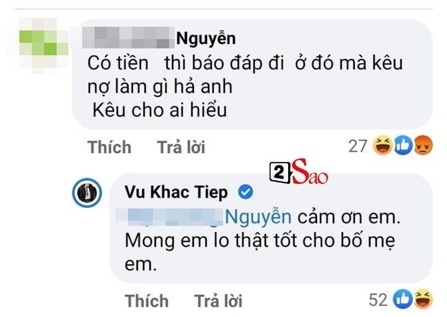 Vu Khac Tiep bi xoc xiem khi liet ke cac 