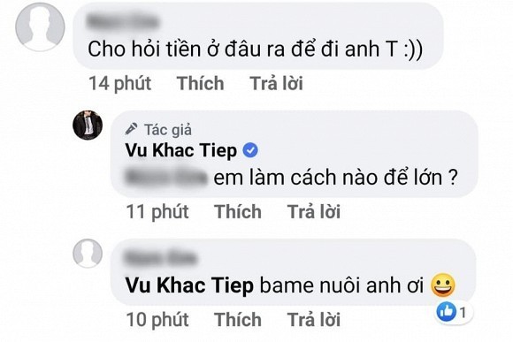 Vu Khac Tiep bi xoc xiem khi liet ke cac 