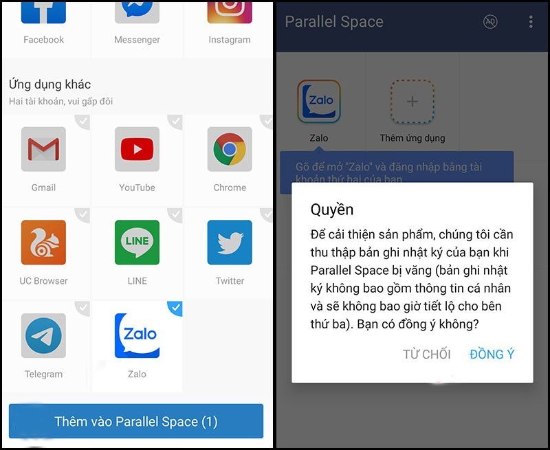Cach dang nhap 2 tai khoan Zalo cung luc tren dien thoai Android-Hinh-2
