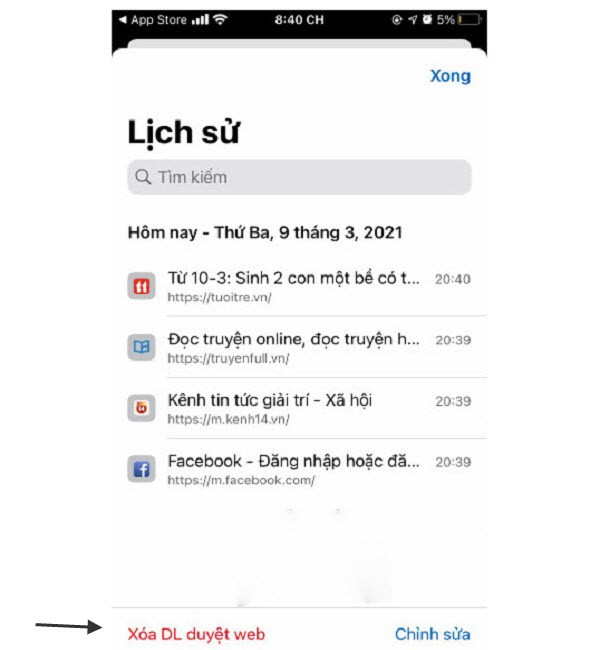 Meo xoa lich su tim kiem Google tren may tinh, dien thoai Android va iPhone-Hinh-13