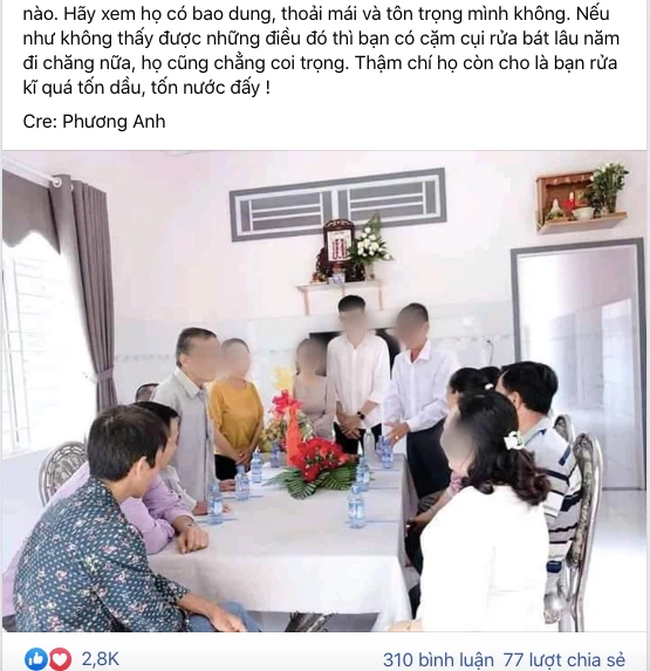 Toi xung phong rua bat va ngo ngang boi mot cau ngan gon cua me chong!