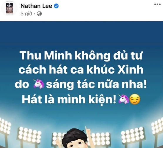 Thu Minh - Nathan Lee tung 