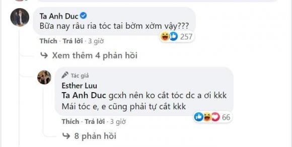 Tran Thanh de toc tai bom xom vao mua dich, Hari Won lien 