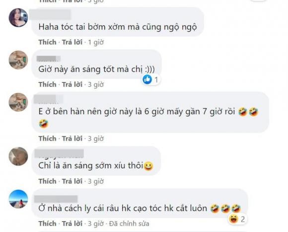 Tran Thanh de toc tai bom xom vao mua dich, Hari Won lien 