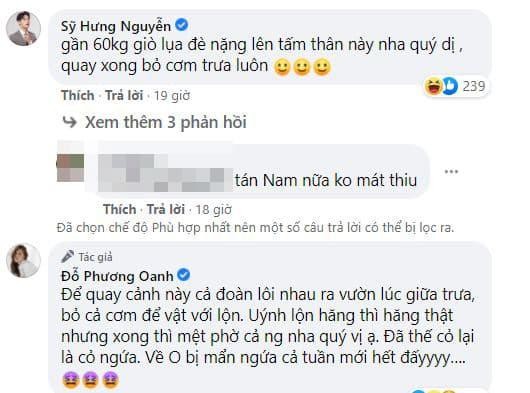 Hau truong canh Phuong Oanh day do em trai Thy trong 