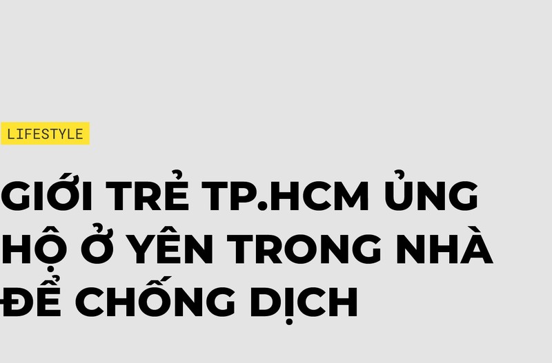 Gioi tre TP.HCM ung ho khong ra duong theo Chi thi 16