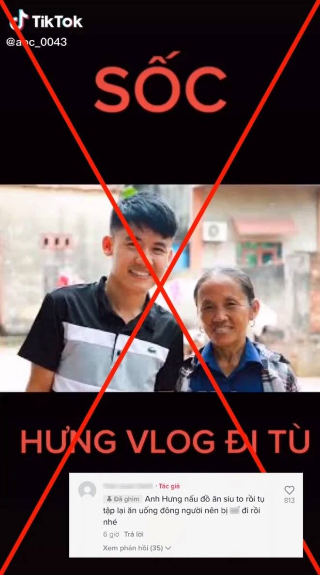 Su that ve thong tin Hung Vlog di tu 15 nam