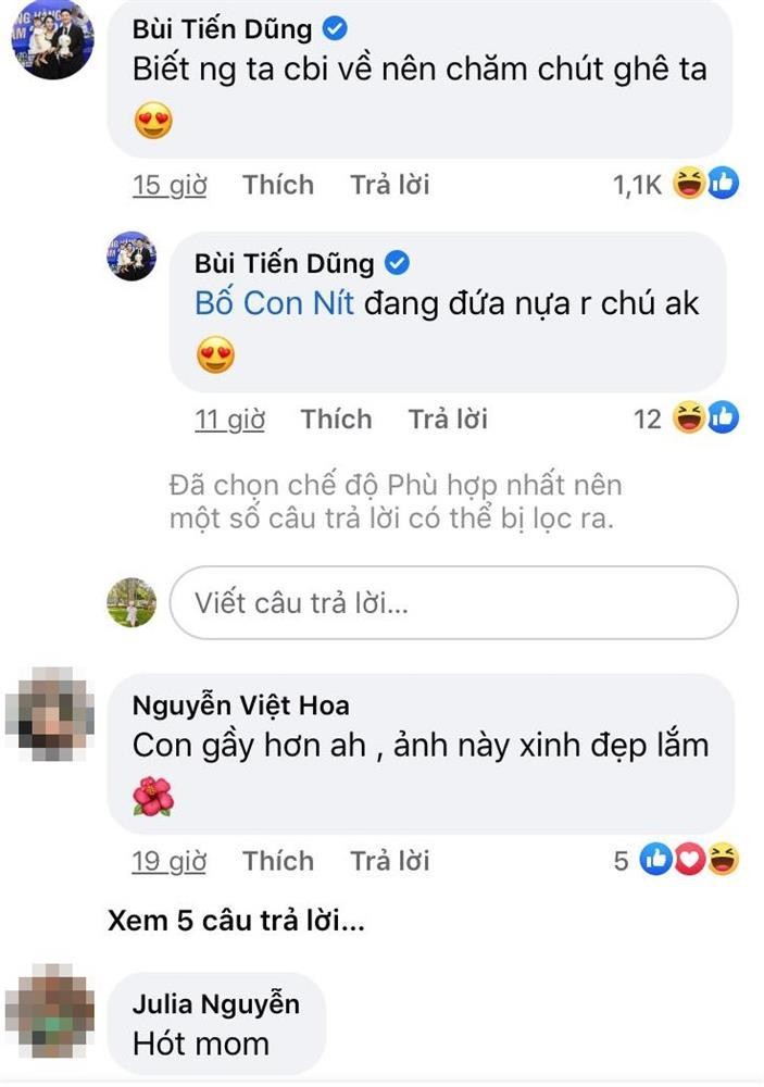 Ba xa khoe nhan sac bau bi, Bui Tien Dung tha comment hut nghin 