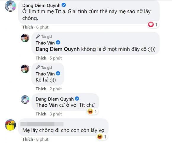 Con trai MC Thao Van khuyen me nen nghi den viec lay chong-Hinh-4