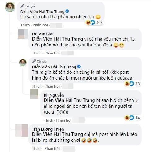 Thu Trang dang anh tuoi cay, vi sao 