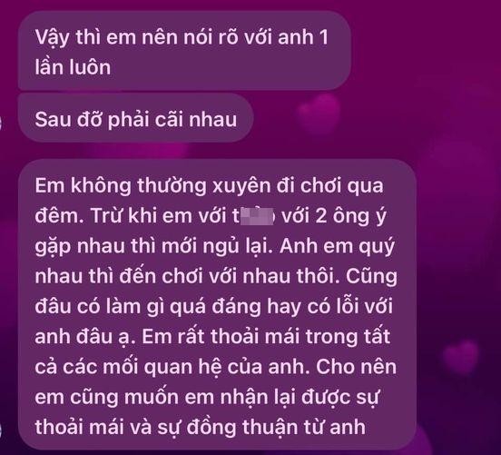 Nhau xuyen dem voi anh trai mua, ban trai gop y lien bi dan mat