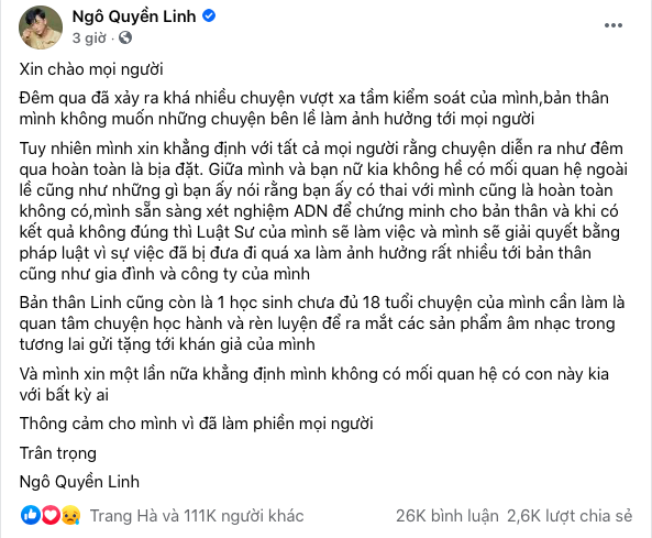 Hotboy Ngo Quyen Linh len tieng phu nhan tin don lam nguoi khac co bau-Hinh-3