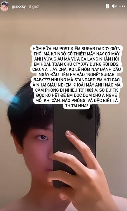 Rich kid Gen Z bi ga tinh, yeu cau 