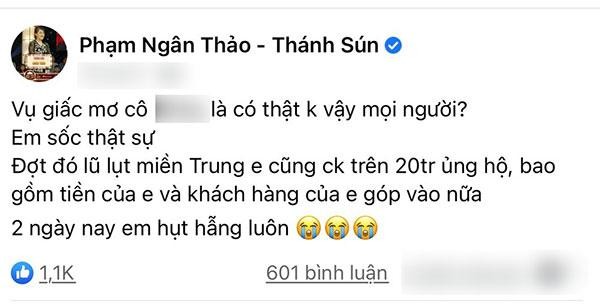 Bi mang vi doi Thuy Tien sao ke, 