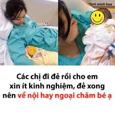 De xong nen o nha noi hay ve nha ngoai?