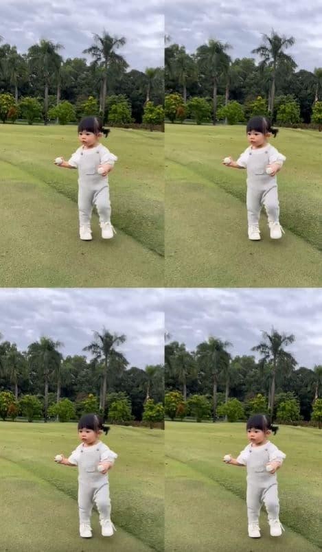 Bieu cam cua con gai Cuong Do La khi lan dau duoc den san golf-Hinh-3