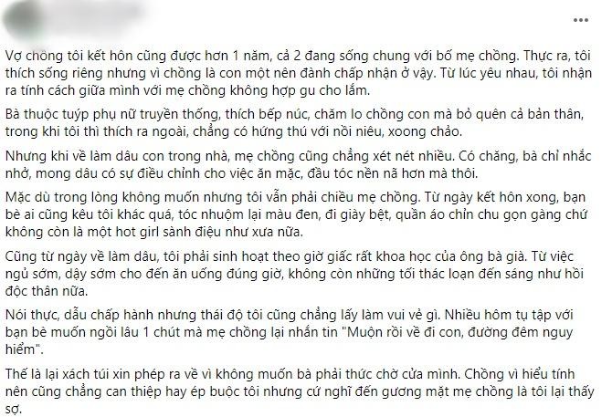 Zai cung nua dem nau mi cho vo, me chong khien nang dau sung sot