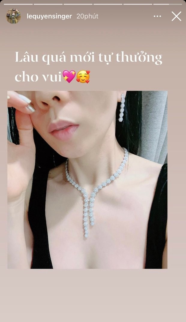 Le Quyen chot don bo trang suc full kim cuong chi de lay lai niem vui