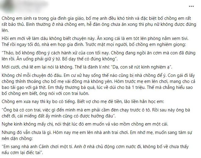 Nghi vo tuon tien ve nha ngoai, chong an tron tui rac vao dau