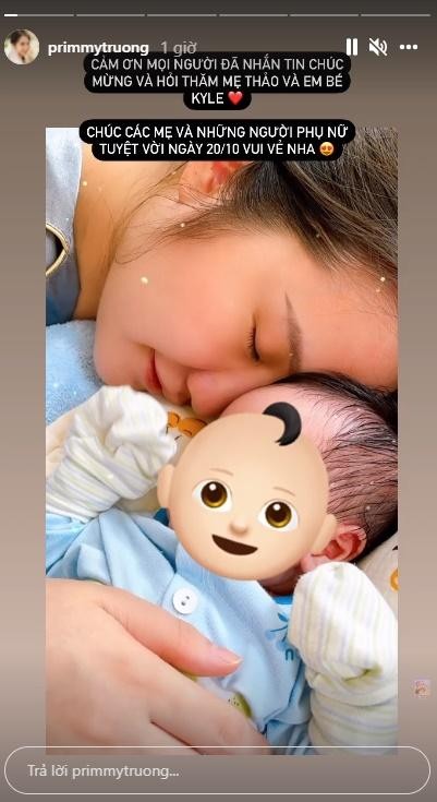Primmy Truong gay sot nhan sac sau khi sinh con cho chong dai gia-Hinh-3