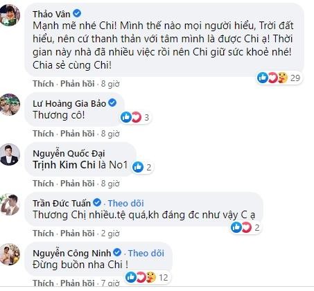 Trinh Kim Chi bi Thuong Tin 