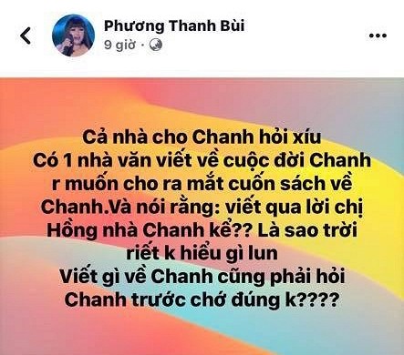 Phuong Thanh buc xuc vi doi tu bi loi ra lam chuyen ban tan