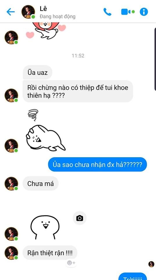 Trach Dong Nhi khong gui thiep cuoi, Ngo Kien Huy bi ban than 