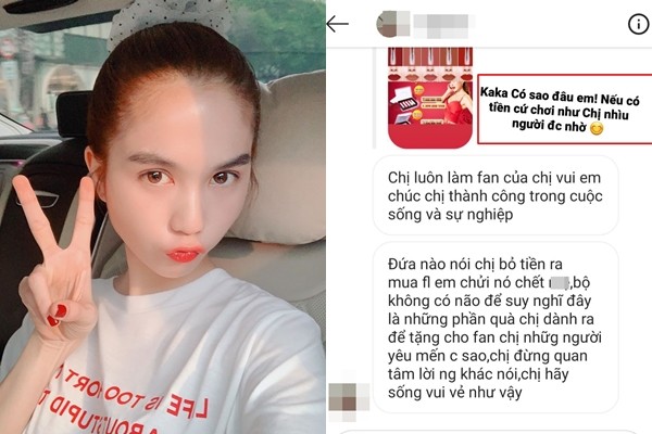 Bi xoc xiem mua follow khung, Ngoc Trinh thach: 