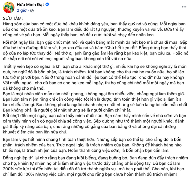 Netizen hoi dap loi benh vuc Hoai Linh cua Hua Minh Dat