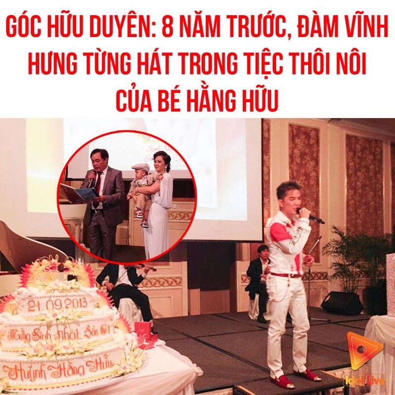 Dam Vinh Hung mac “style Fuho” hat trong tiec ba Phuong Hang