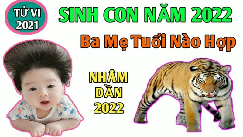 Bo me tuoi nay sinh con Nham Dan 2022 cuc hop, lam gi cung phat