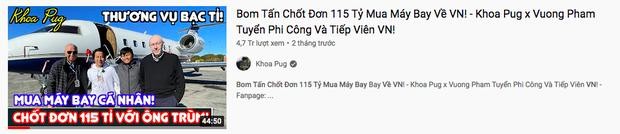 Khoa Pug bi to 'luon leo' trong vlog mua may bay 115 ty-Hinh-3